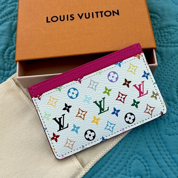 ✨SOLD✨ Louis Vuitton Murakami Card Case - Picture 5 of 6